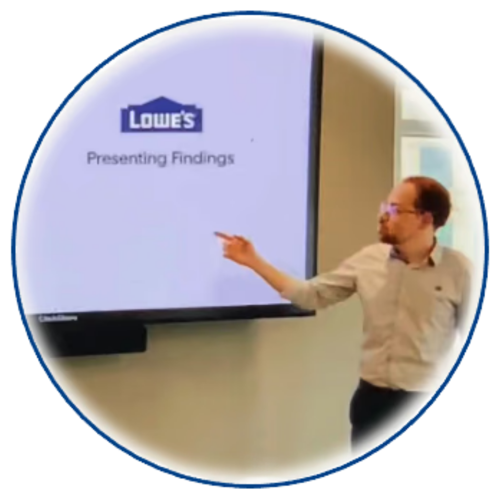 Presenting findings to the Loyalty product organization